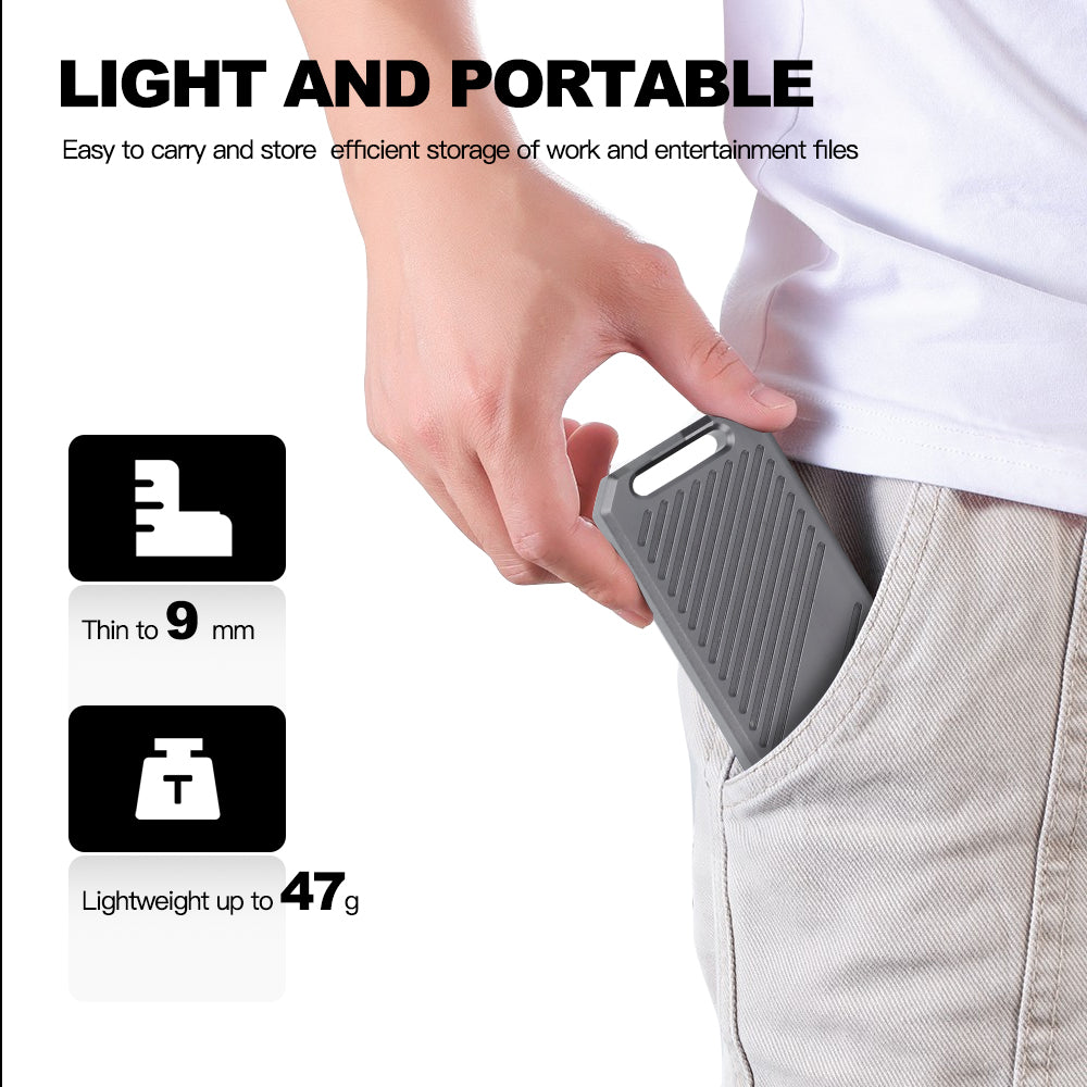 Walram Corrugated Portable External SSD
