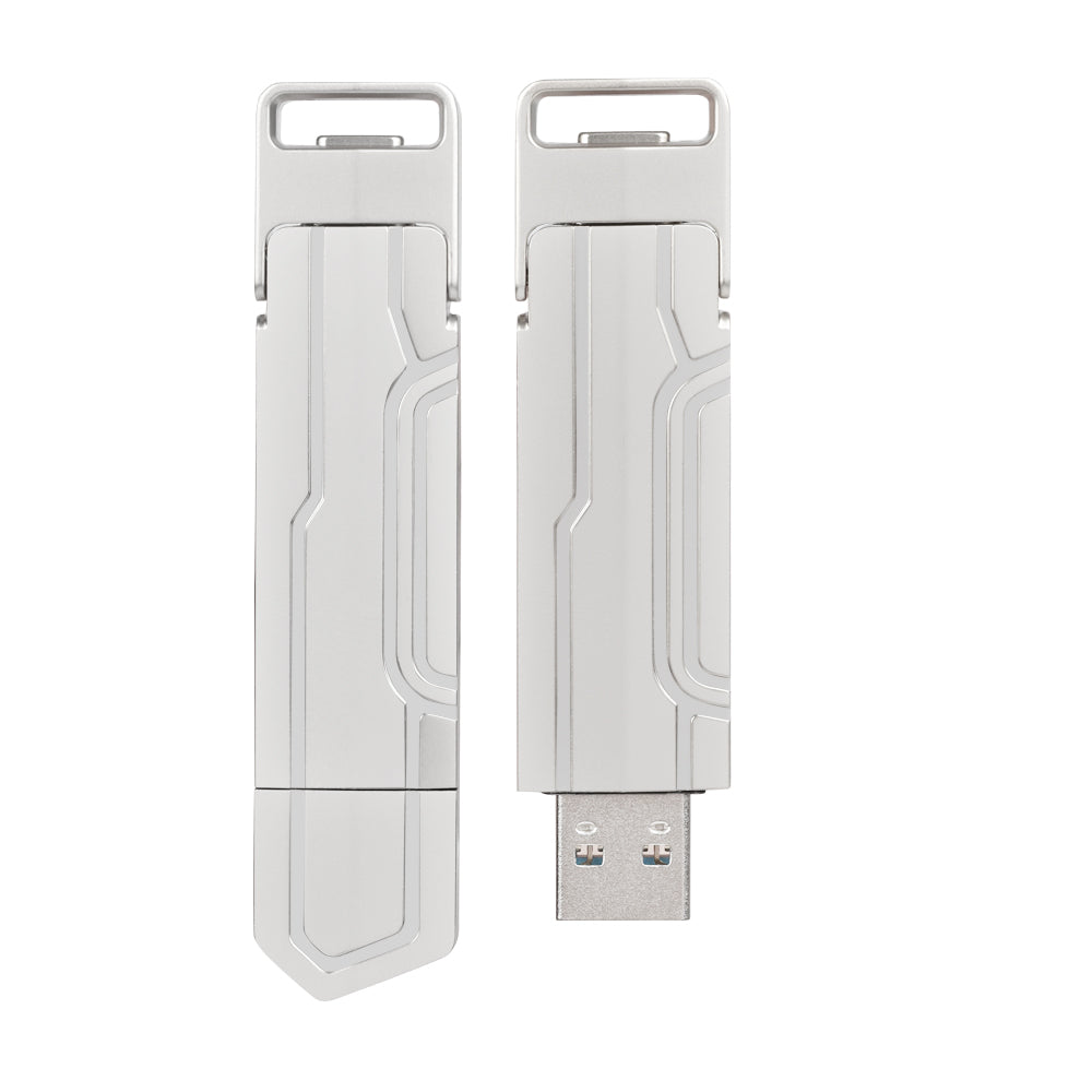 2 In 1 Silver Walram Portable External USSD