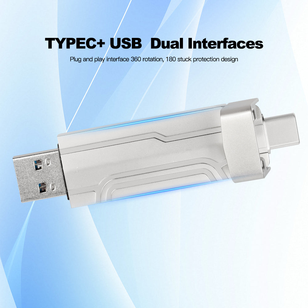 2 In 1 Silver Walram Portable External USSD